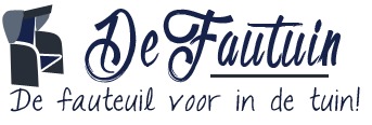 logo de fauteuil voor in de tuin